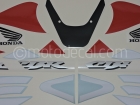 HONDA CBR 929RR 2001 WHITE RED US  DECAL KIT