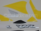HONDA CBR 929RR 2001 BLACK YELLOW US  DECAL KIT