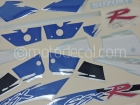 SUZUKI GSX-R 1100 1993 BLUE WHITE DECAL KIT