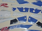 SUZUKI GSX-R 1100 1993 BLUE WHITE DECAL KIT