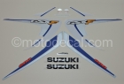 SUZUKI GSX 600F KATANA 2006-2007 BLUE DECAL KIT