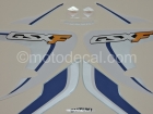 SUZUKI GSX 600F KATANA 2006-2007 BLUE DECAL KIT