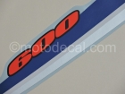 SUZUKI GSX 600F KATANA 2006-2007 BLUE DECAL KIT