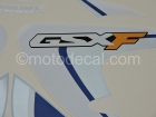 SUZUKI GSX 600F KATANA 2006-2007 BLUE DECAL KIT