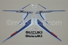 SUZUKI GSX 600F KATANA 2006-2007 BLUE US DECAL KIT