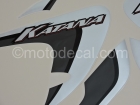 SUZUKI GSX 600F KATANA 2006-2007 BLACK US DECAL KIT