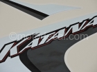 SUZUKI GSX 600F KATANA 2006-2007 BLACK US DECAL KIT