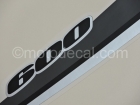 SUZUKI GSX 600F KATANA 2006-2007 BLACK DECAL KIT