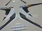 SUZUKI GSX 600F KATANA 2006-2007 BLACK DECAL KIT