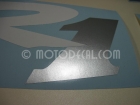 YAMAHA YZF-R1 1999 BLUE DECAL KIT