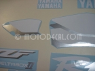 YAMAHA YZF-R1 1999 BLUE DECAL KIT