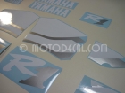 YAMAHA YZF-R1 1999 BLUE DECAL KIT