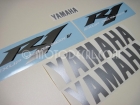 YAMAHA YZF-R1 2005 SILVER DECAL KIT