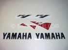 YAMAHA YZF-R1 2010 WHITE DECAL KIT