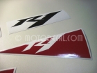 YAMAHA YZF-R1 2010 WHITE DECAL KIT