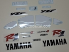 YAMAHA YZF-R1 1999 RED WHITE DECAL KIT