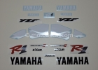 YAMAHA YZF-R1 1999 RED WHITE DECAL KIT