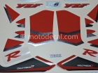 YAMAHA YZF-R6 1999 RED DECAL KIT