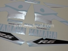 YAMAHA YZF-R6 2003 RED DECAL KIT