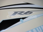 YAMAHA YZF-R6 2007 BLUE DECAL KIT