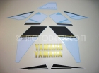 YAMAHA YZF-R6 2008 BLUE DECAL KIT