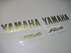 YAMAHA YZF-R6 2009 BLACK DECAL KIT