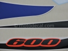 SUZUKI GSX-R 600 2001 BLUE WHITE DECAL KIT